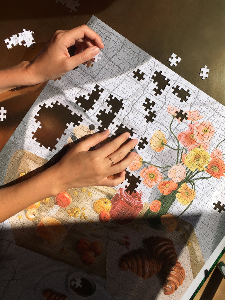 Déconnecter grâce au puzzle