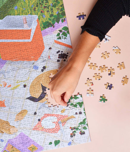 Average time to assemble a puzzle