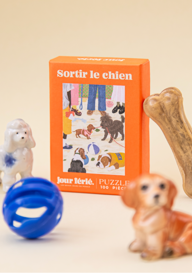 mini puzzle-100-pieces-made-in-france-chien-teckel-bouledogue-1