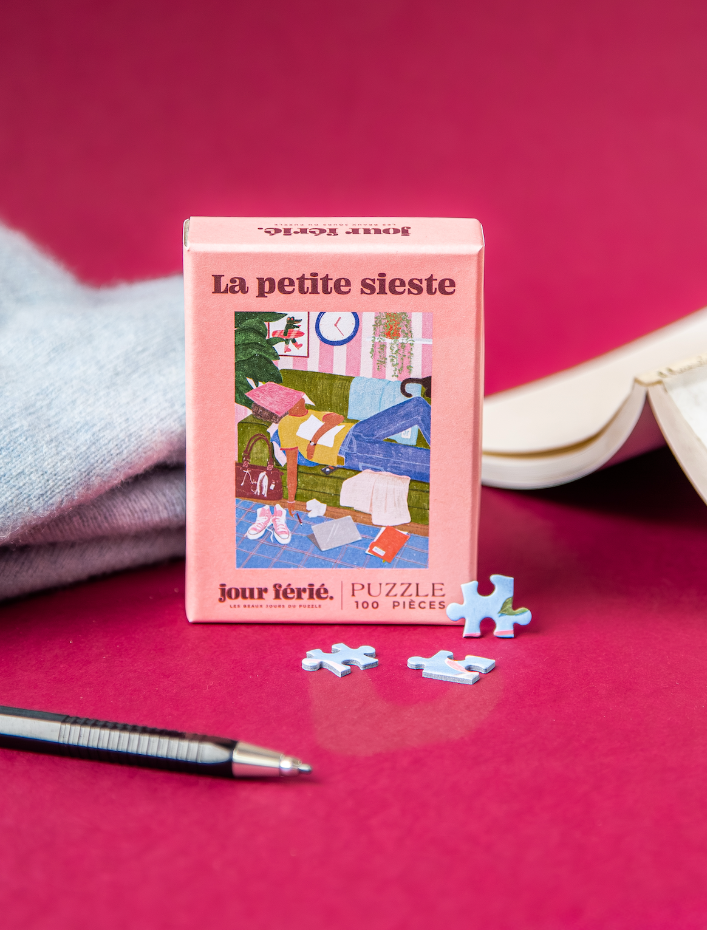 mini puzzle-100-pieces-made-in-france-slowlife-sieste-pause-2