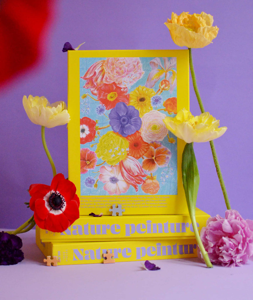 puzzle 1000 piezas made in france flores primavera-5