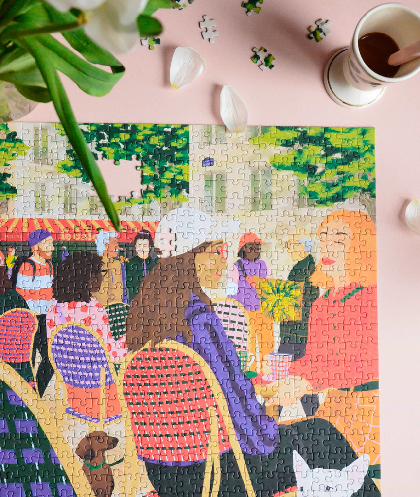 puzzle 1000 pièces made in france terrasse café-6